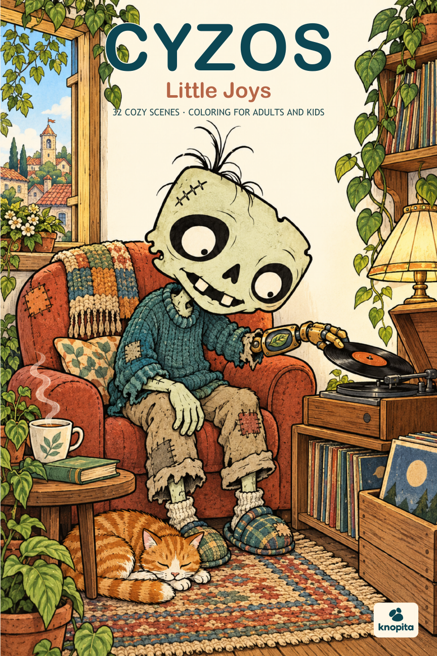 Little Joys · 32 Cozy Scenes · Coloring for Adults, Teens and Kids